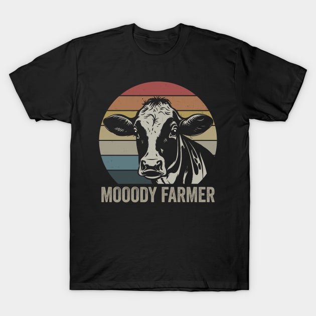 Moody farmer T-Shirt by RusticVintager